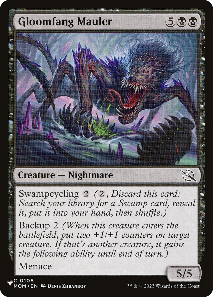 Gloomfang Mauler (0108) [The List Reprints]