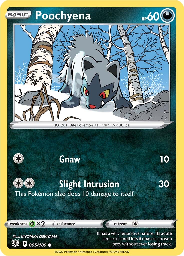 Poochyena (095/189) [SWSH10: Astral Radiance]