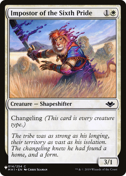 Impostor of the Sixth Pride [The List Reprints]