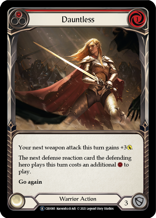 Dauntless (Red) (CRU085) [Crucible of War]