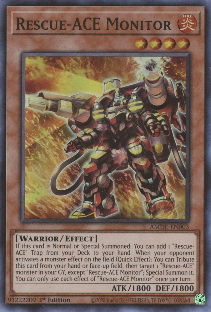 Rescue-ACE Monitor (AMDE-EN003) [Amazing Defenders]