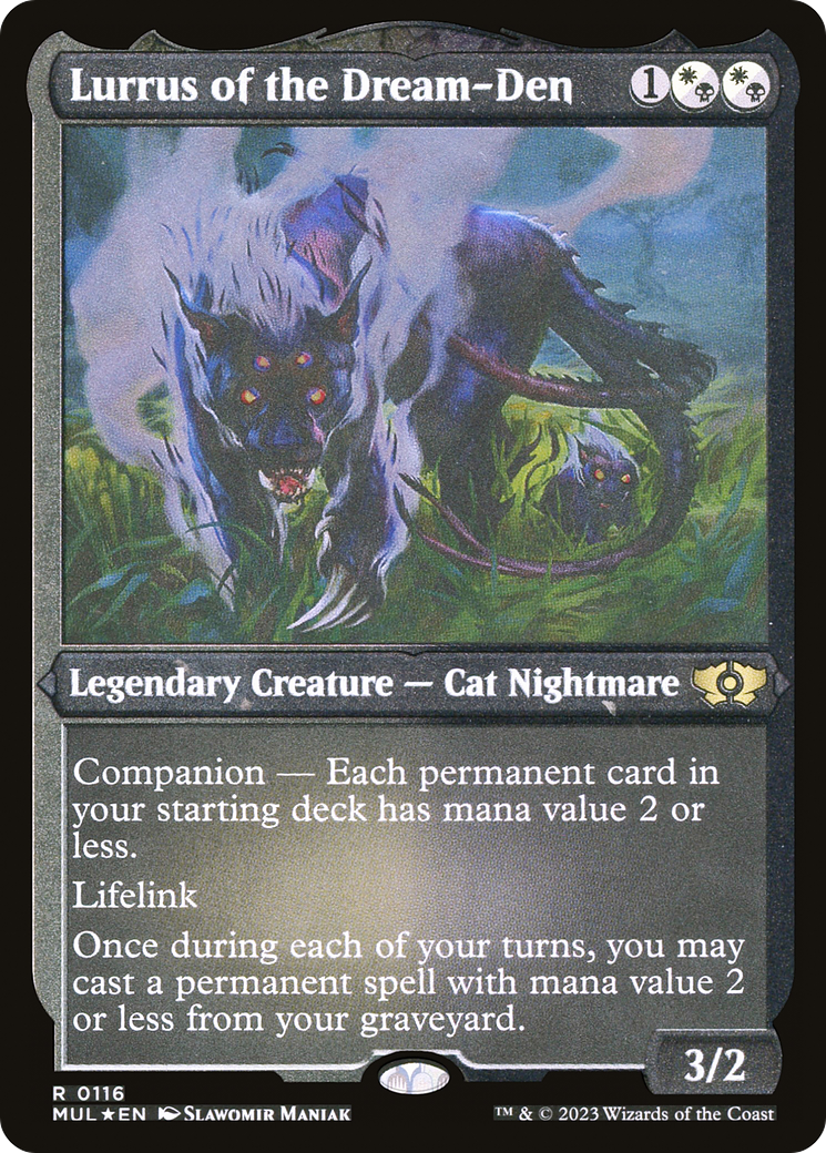 Lurrus of the Dream-Den (Foil Etched) (116) [March of the Machine: Multiverse Legends]