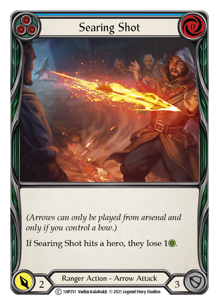 Searing Shot (Blue) (1HP251) [History Pack Vol.1]
