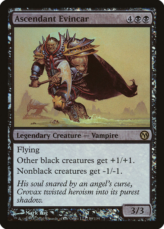 Ascendant Evincar (19) [Duels of the Planeswalkers]