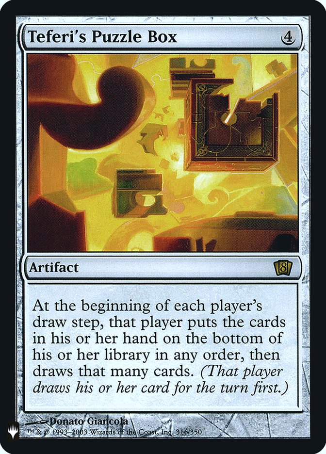 Teferi's Puzzle Box (316) [The List Reprints]