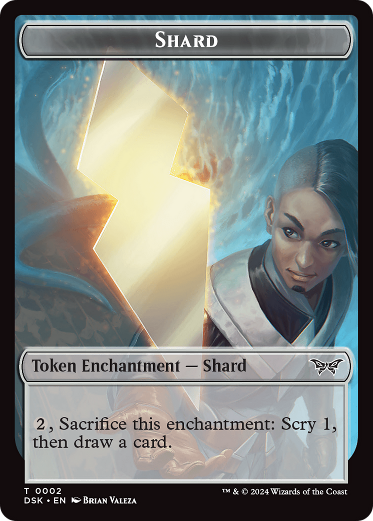 Shard Token (2) [Duskmourn: House of Horror]