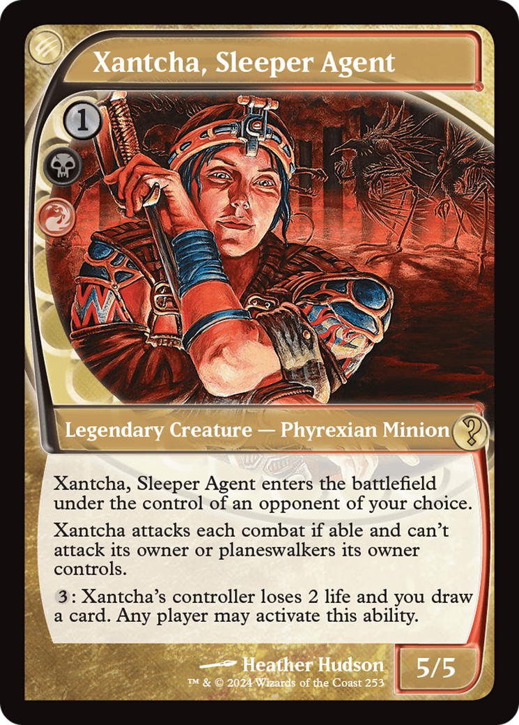 Xantcha, Sleeper Agent (Future Sight) (253) [Mystery Booster 2]