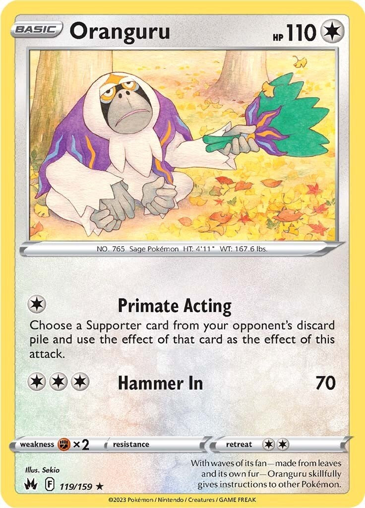 Oranguru (119/159) [SWSH: Crown Zenith]