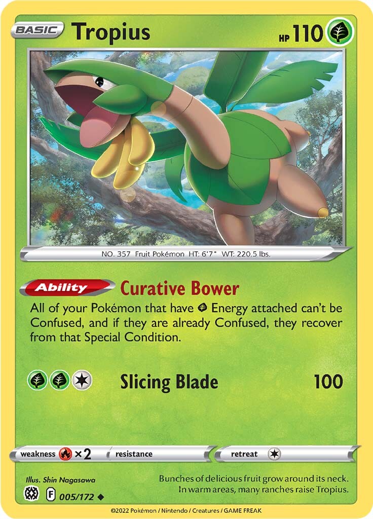 Tropius (005/172) [SWSH09: Brilliant Stars]