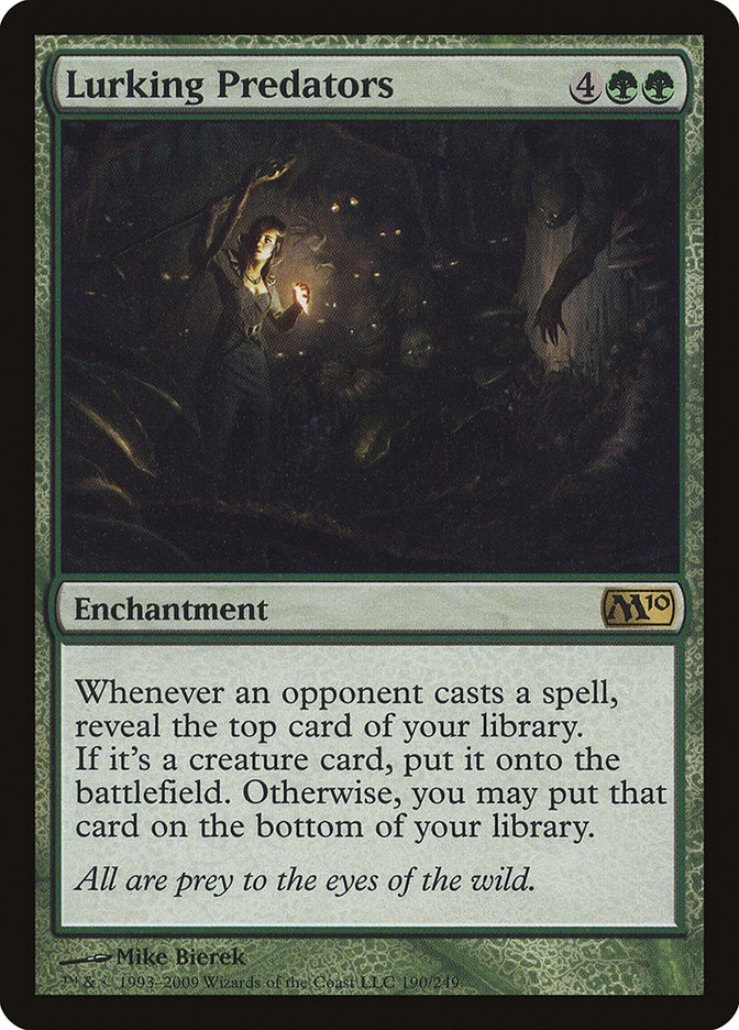 Lurking Predators (190) [Magic 2010 (M10)]