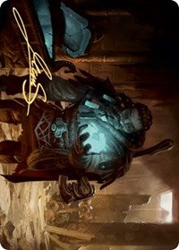 Vault Robber Art Card (Gold-Stamped Signature) (40) [Art Series: Kaldheim]