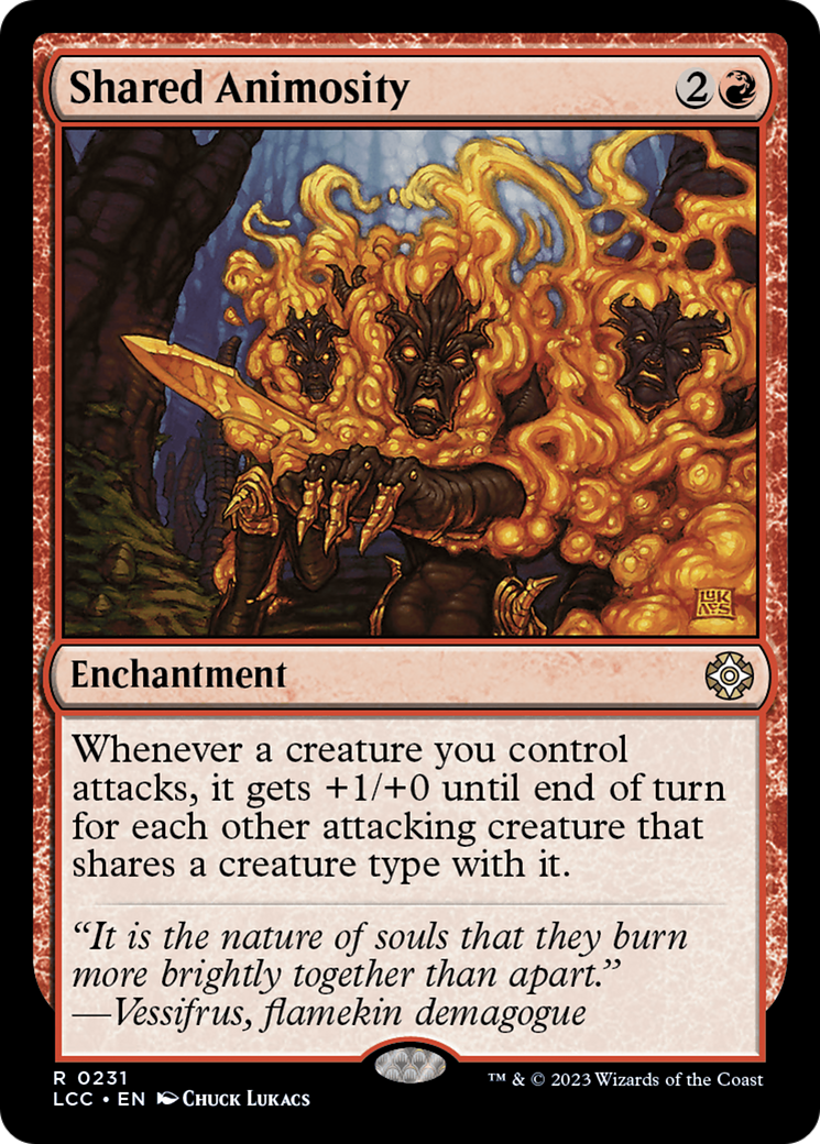 Shared Animosity (231) [Commander: The Lost Caverns of Ixalan]