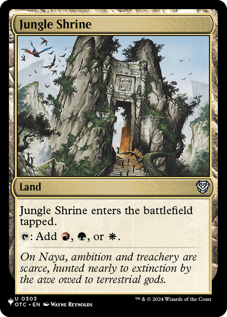 Jungle Shrine (OTC) (303) [The List Reprints]