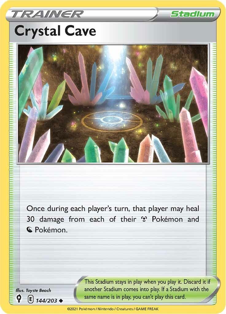 Crystal Cave (144/203) [SWSH07: Evolving Skies]