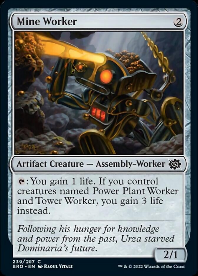 Mine Worker (239) [The Brothers' War]