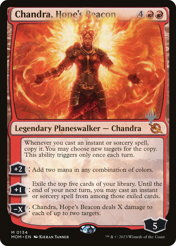 Chandra, Hope's Beacon (134) [Promo Pack: March of the Machine]