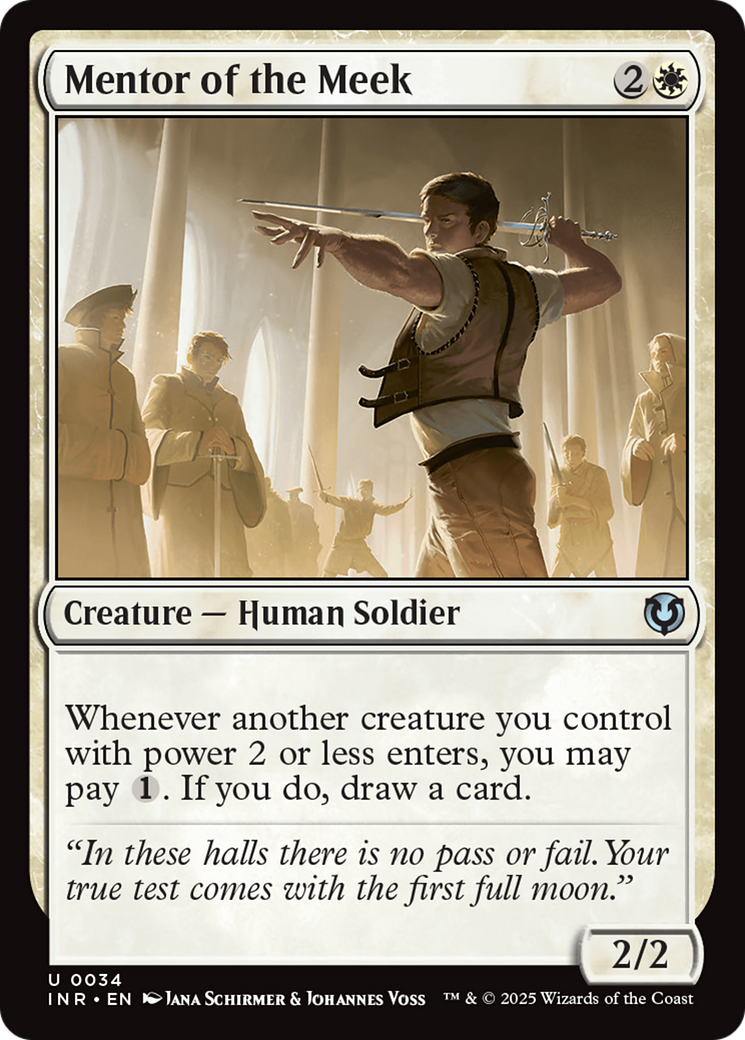 Mentor of the Meek (34) [Innistrad Remastered]