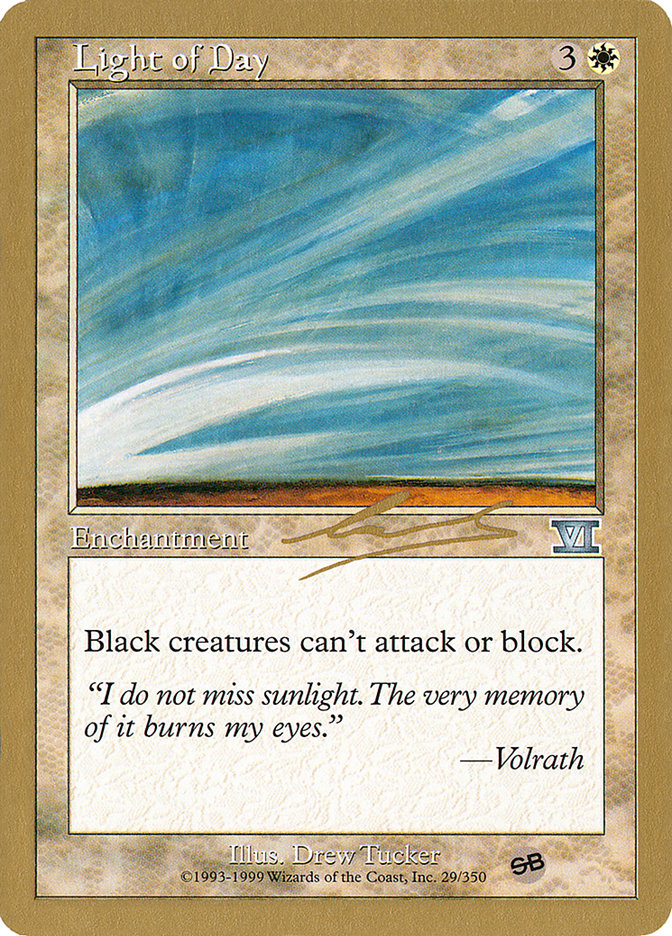 Light of Day - 2000 Nicolas Labarre (6ED) (SB) [World Championship Decks]