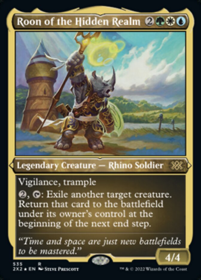 Roon of the Hidden Realm (Foil Etched) (535) [Double Masters 2022]