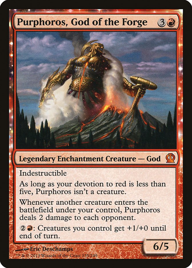 Purphoros, God of the Forge (135) [Theros]
