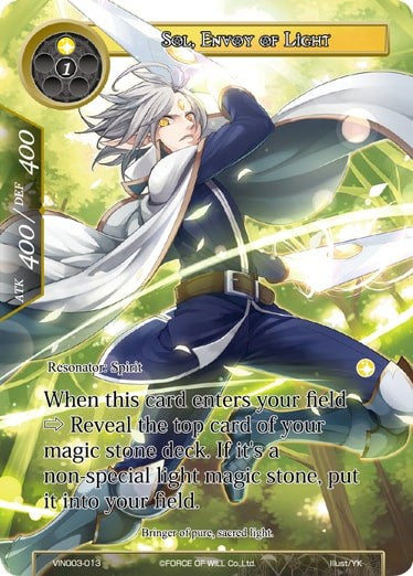 Sol, Envoy of Light (VIN003-013) [Vingolf 3 - Ruler All Stars]