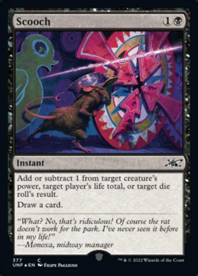 Scooch (Galaxy Foil) (377) [Unfinity]