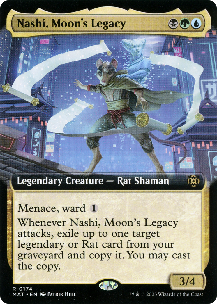 Nashi, Moon's Legacy (Extended Art) (174) [March of the Machine: The Aftermath]