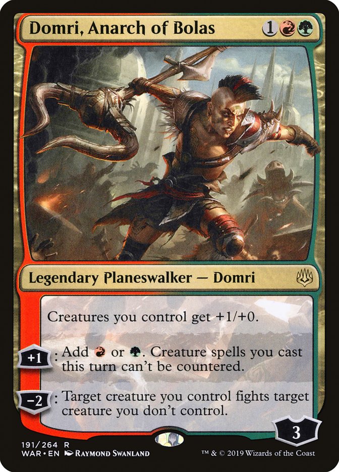 Domri, Anarch of Bolas (191) [War of the Spark]