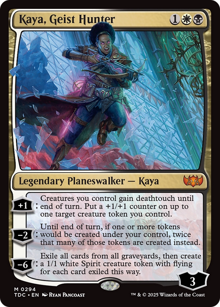 Kaya, Geist Hunter (294) [Commander: Tarkir: Dragonstorm]