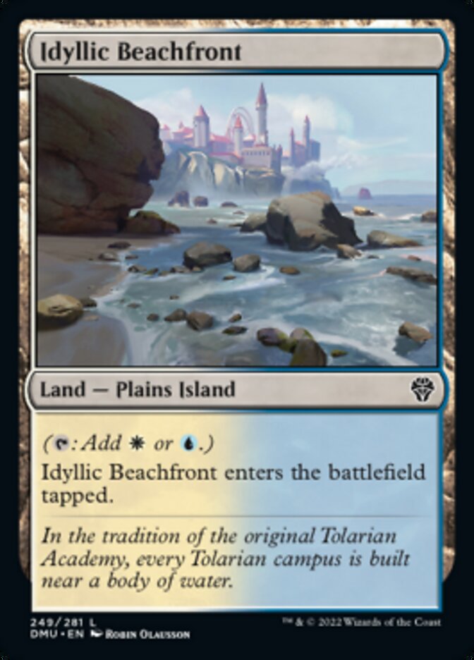Idyllic Beachfront (249) [Dominaria United]