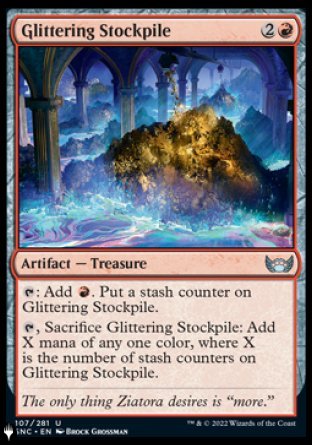 Glittering Stockpile (107/281) [The List Reprints]