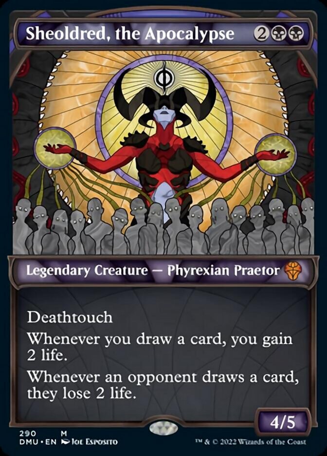 Sheoldred, the Apocalypse (Showcase) (290) [Dominaria United]