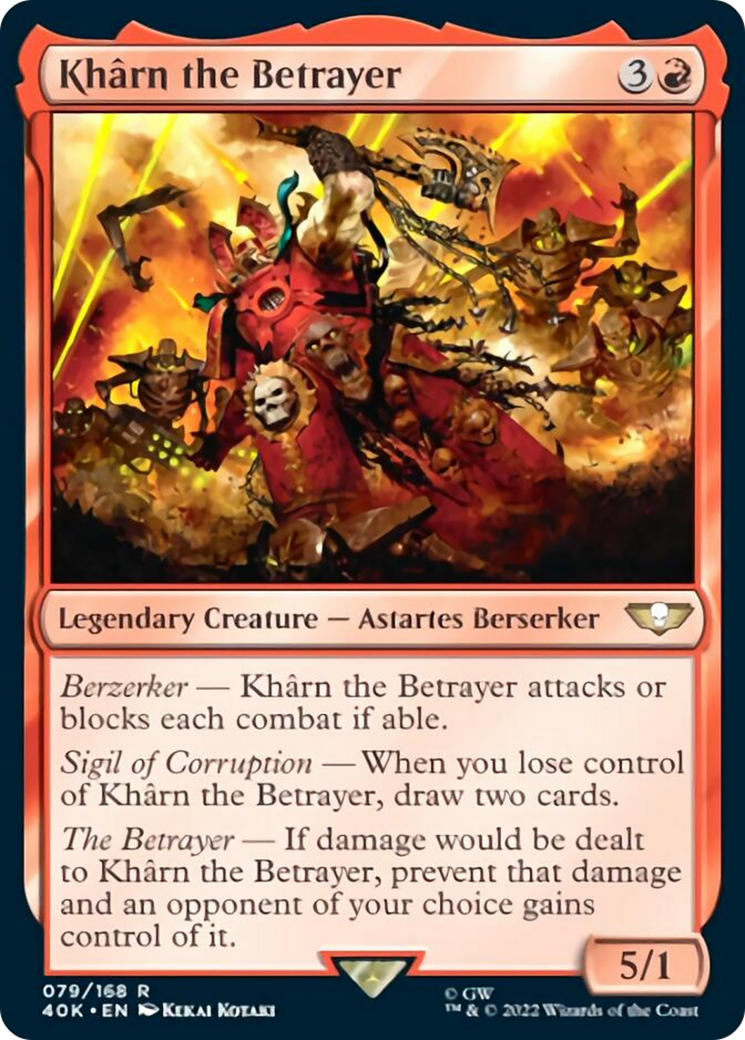Kharn the Betrayer (79) [Universes Beyond: Warhammer 40,000]