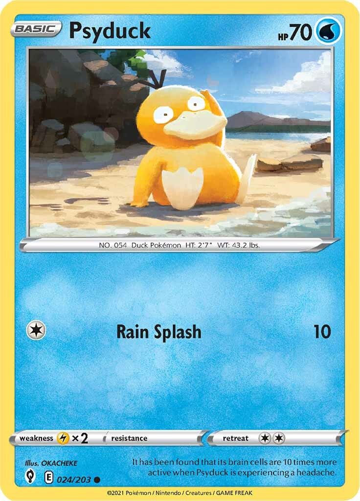 Psyduck (024/203) [SWSH07: Evolving Skies]