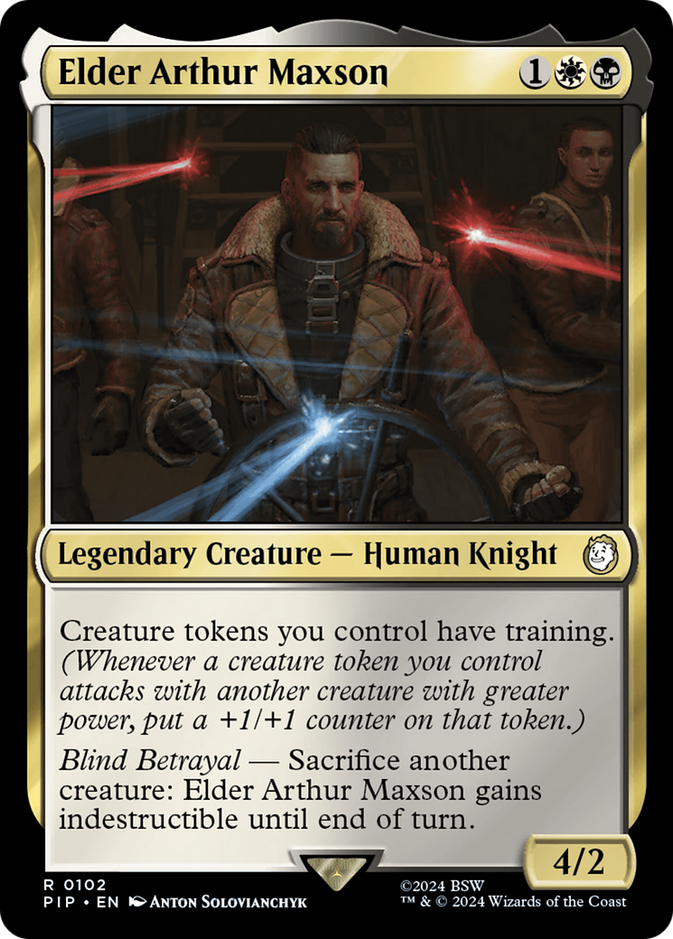 Elder Arthur Maxson (102) [Universes Beyond: Fallout]