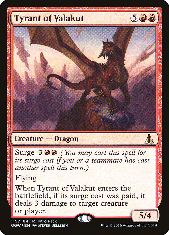 Tyrant of Valakut (119) [Unique and Miscellaneous Promos]