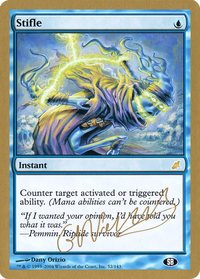 Stifle - 2004 Gabriel Nassif (SCG) (SB) [World Championship Decks]