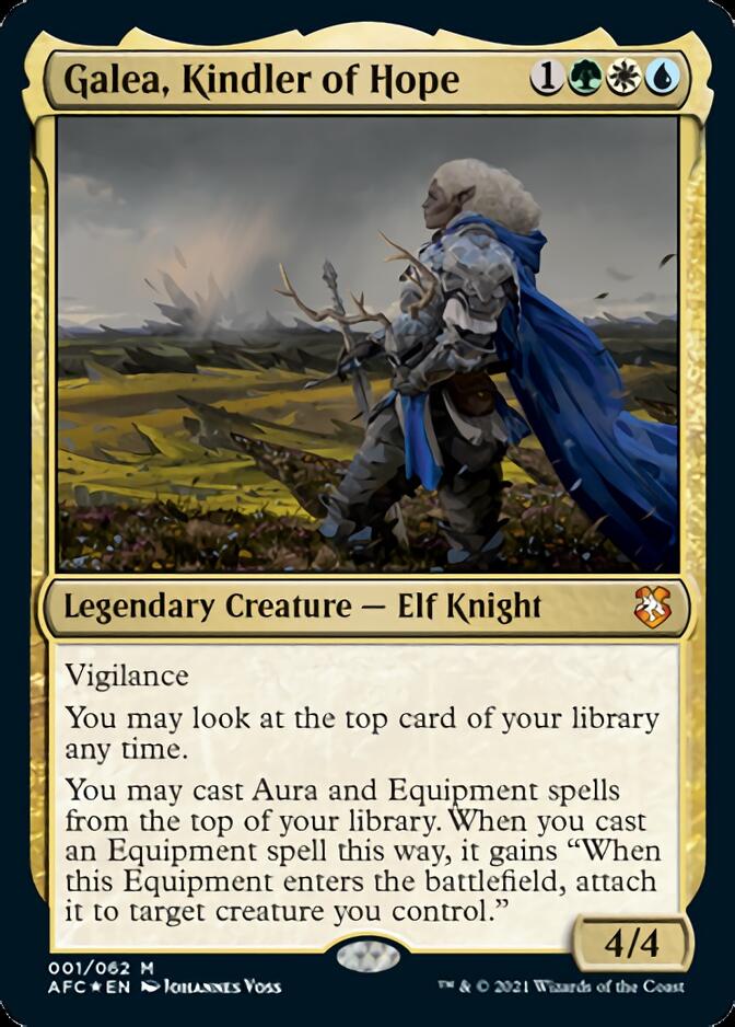 Galea, Kindler of Hope (1) [Commander: Adventures in the Forgotten Realms]