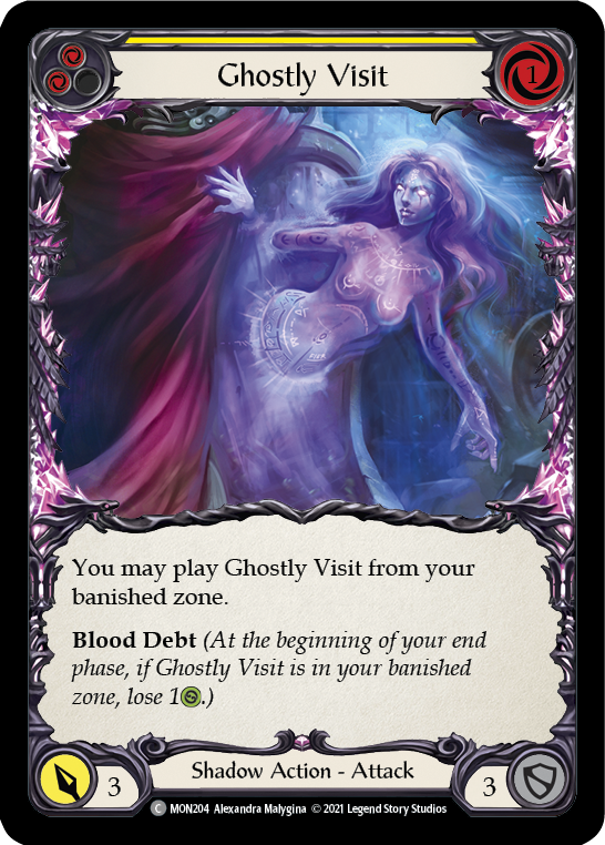 Ghostly Visit (Yellow) (MON204) [Monarch]