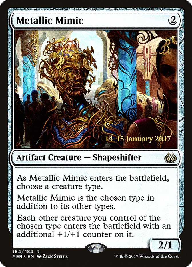Metallic Mimic (164) [Prerelease Cards]
