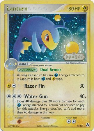 Lanturn (19/92) [EX Legend Maker]