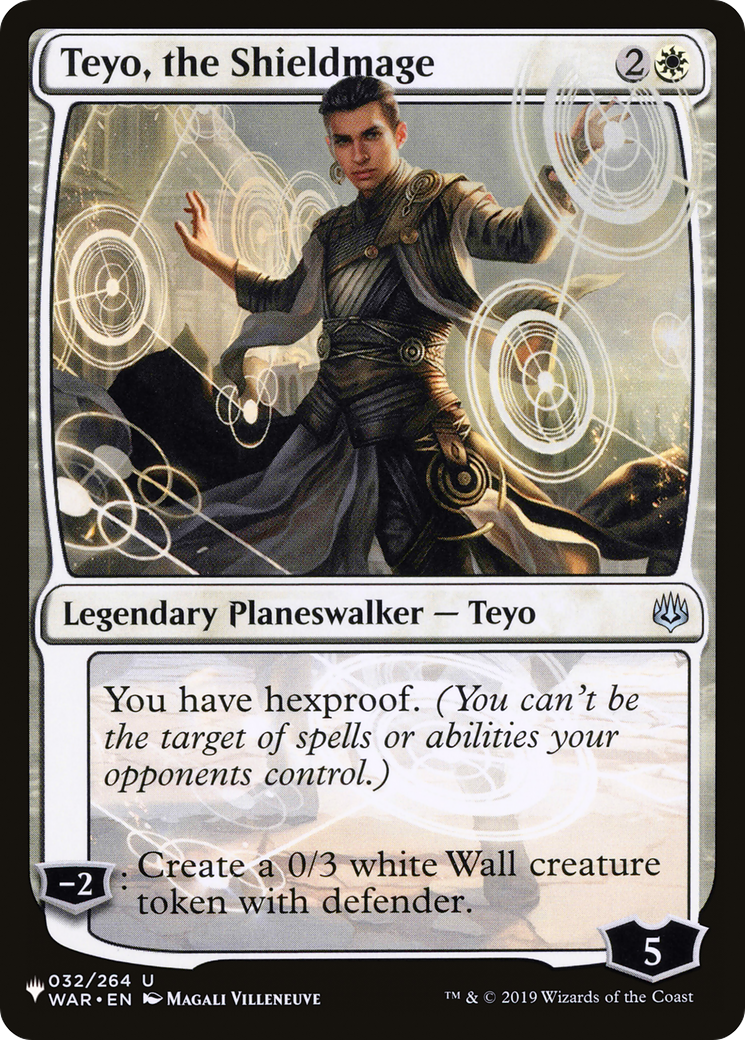 Teyo, the Shieldmage (032/264) [The List Reprints]