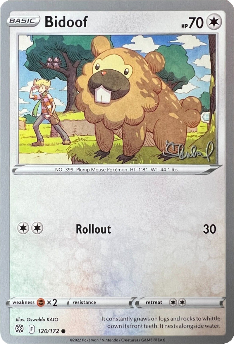 Bidoof - 2022 (Ondrej Skubal) (120/172) [World Championship Decks]