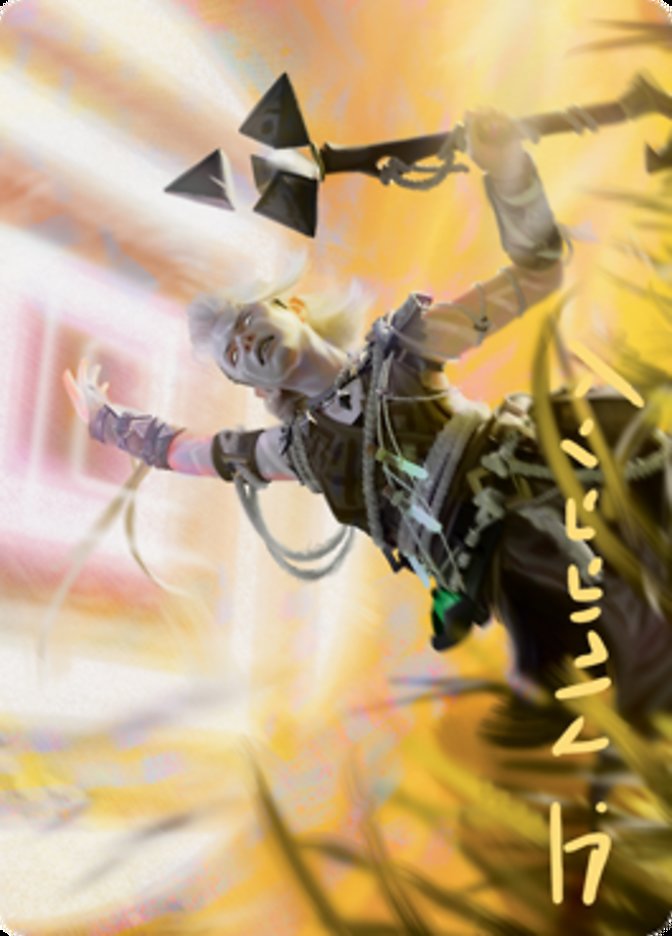 Kor Celebrant Art Card (Gold-Stamped Signature) (41) [Art Series: Zendikar Rising]