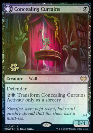 Concealing Curtains (101) [Prerelease Cards]
