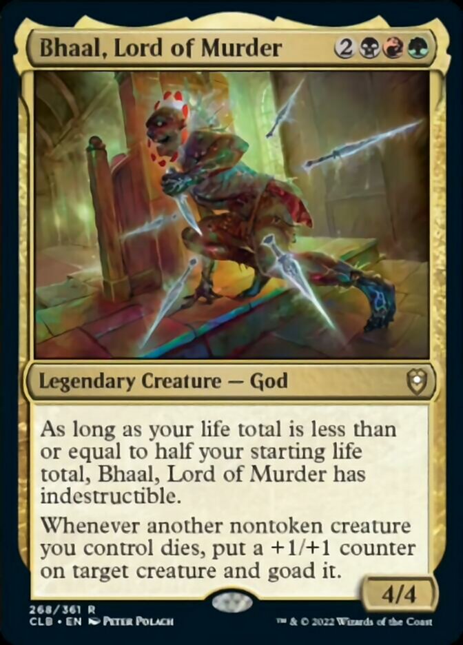 Bhaal, Lord of Murder (268) [Commander Legends: Battle for Baldur's Gate]