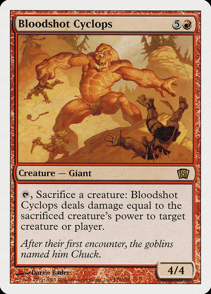 Bloodshot Cyclops (179) [8th Edition]