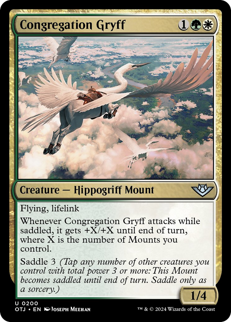 Congregation Gryff (200) [Outlaws of Thunder Junction]
