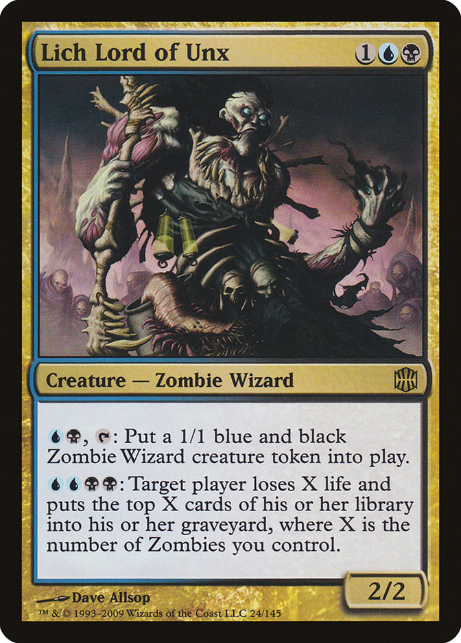 Lich Lord of Unx (24) [Alara Reborn]