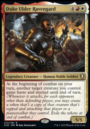Duke Ulder Ravengard (272) [Commander Legends: Battle for Baldur's Gate]
